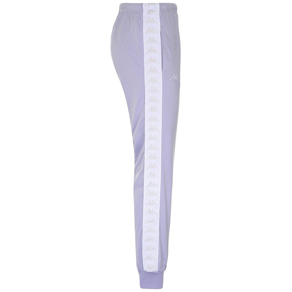 Women Kappa 222 Banda Wrastoria Slim Pants Purple | UO8476139