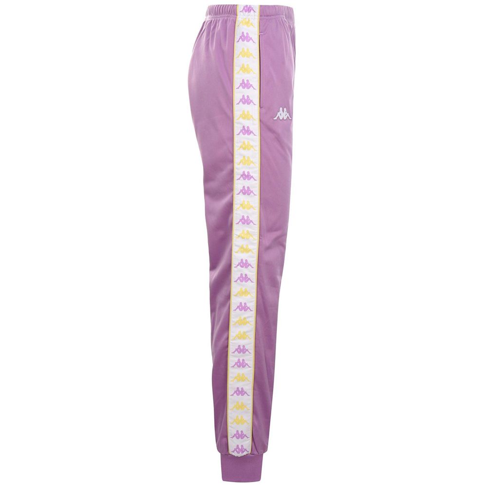 Women Kappa 222 Banda Wrastoriai Slim Pants Purple | HY5014376