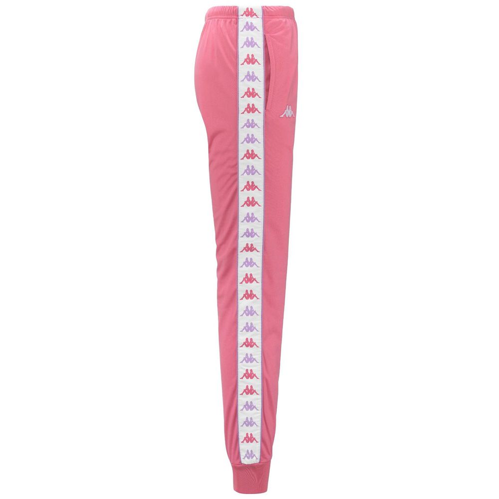 Women Kappa 222 Banda Wrastoriai Slim Pants Pink | TR8310725