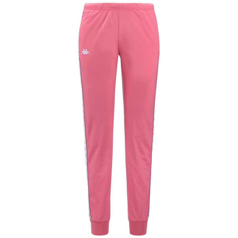 Women Kappa 222 Banda Wrastoriai Slim Pants Pink | TR8310725