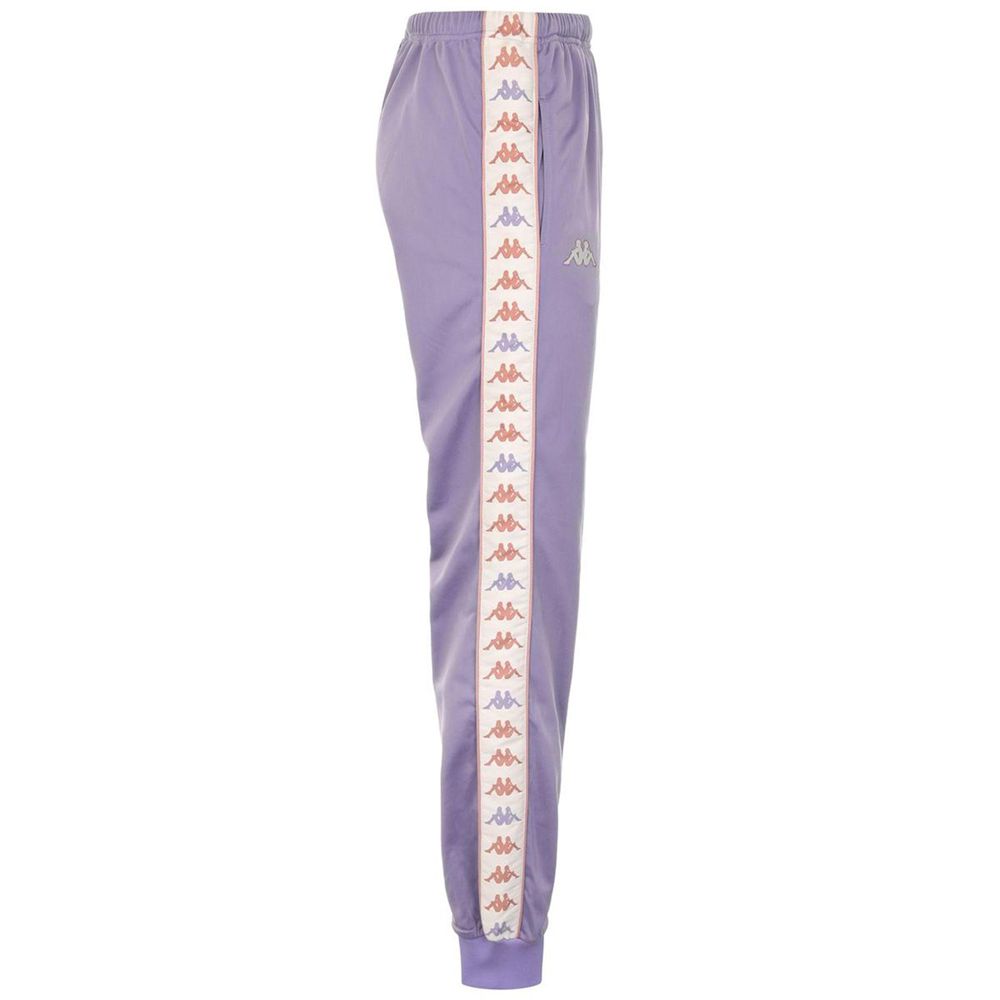 Women Kappa 222 Banda Wrastoriao Slim Pants Purple | CV3520469