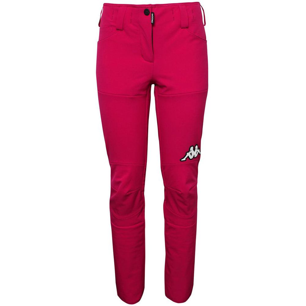 Women Kappa 4 Cento 407 Cold Buster 3.0 Pants Red | QV1820947