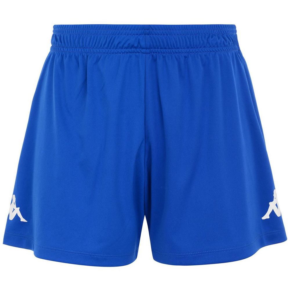 Women Kappa 4 Soccer Redena Shorts Blue | MV6710239