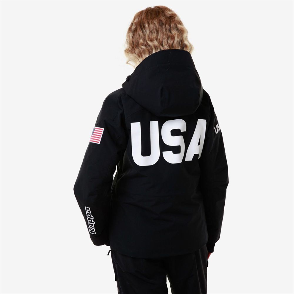 Women Kappa 6 Cento 604f Us Jacket Navy | HZ0938564