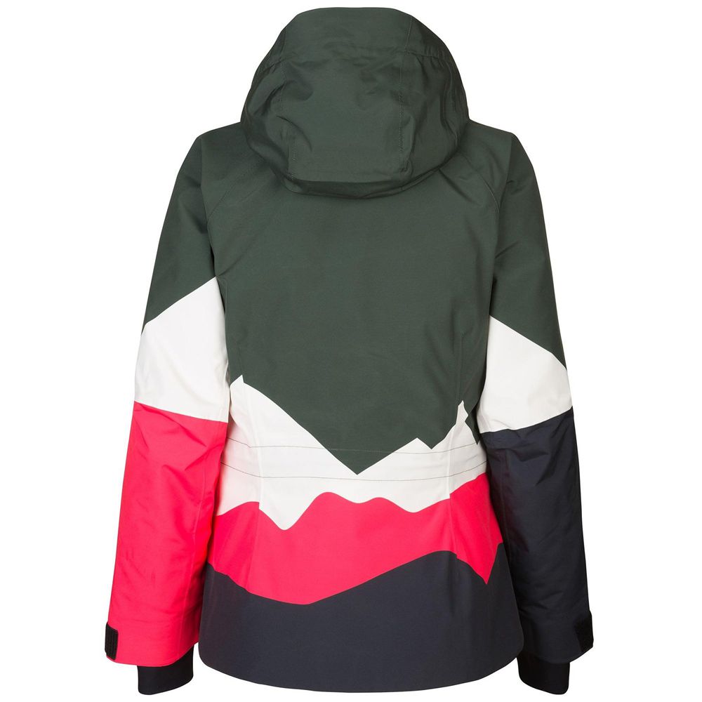 Women Kappa 6 Cento 612p Jacket Green | VR1358206