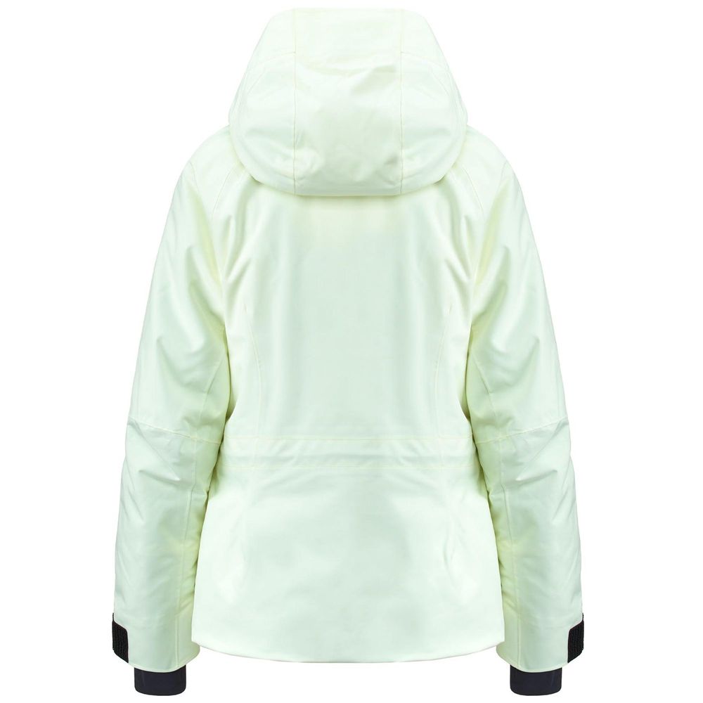 Women Kappa 6 Cento 612p Jacket White | YS7021586