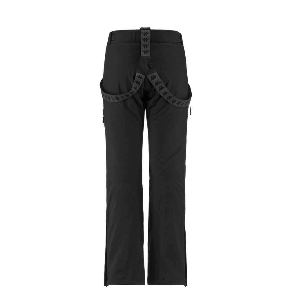 Women Kappa 6 Cento 634 Pants Black | JQ2490867