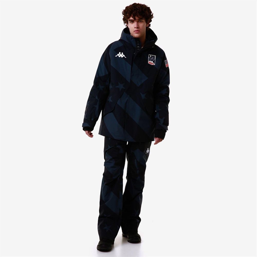 Women Kappa 6 Cento 640sg Us Jacket Navy | SB8450671