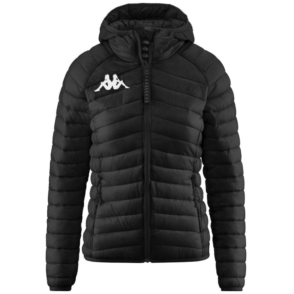 Women Kappa 6 Cento 663 Jacket Black | XJ6539021