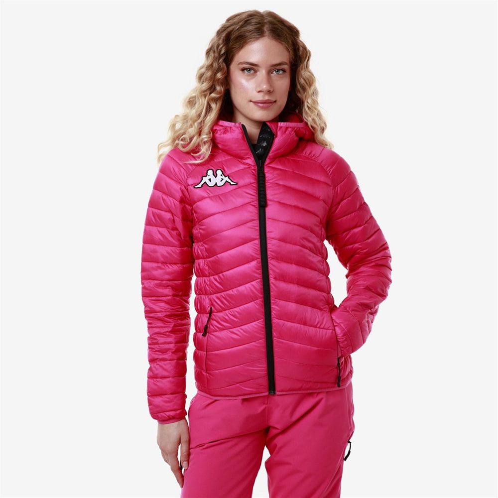 Women Kappa 6 Cento 663 Jacket Pink | RS7682415