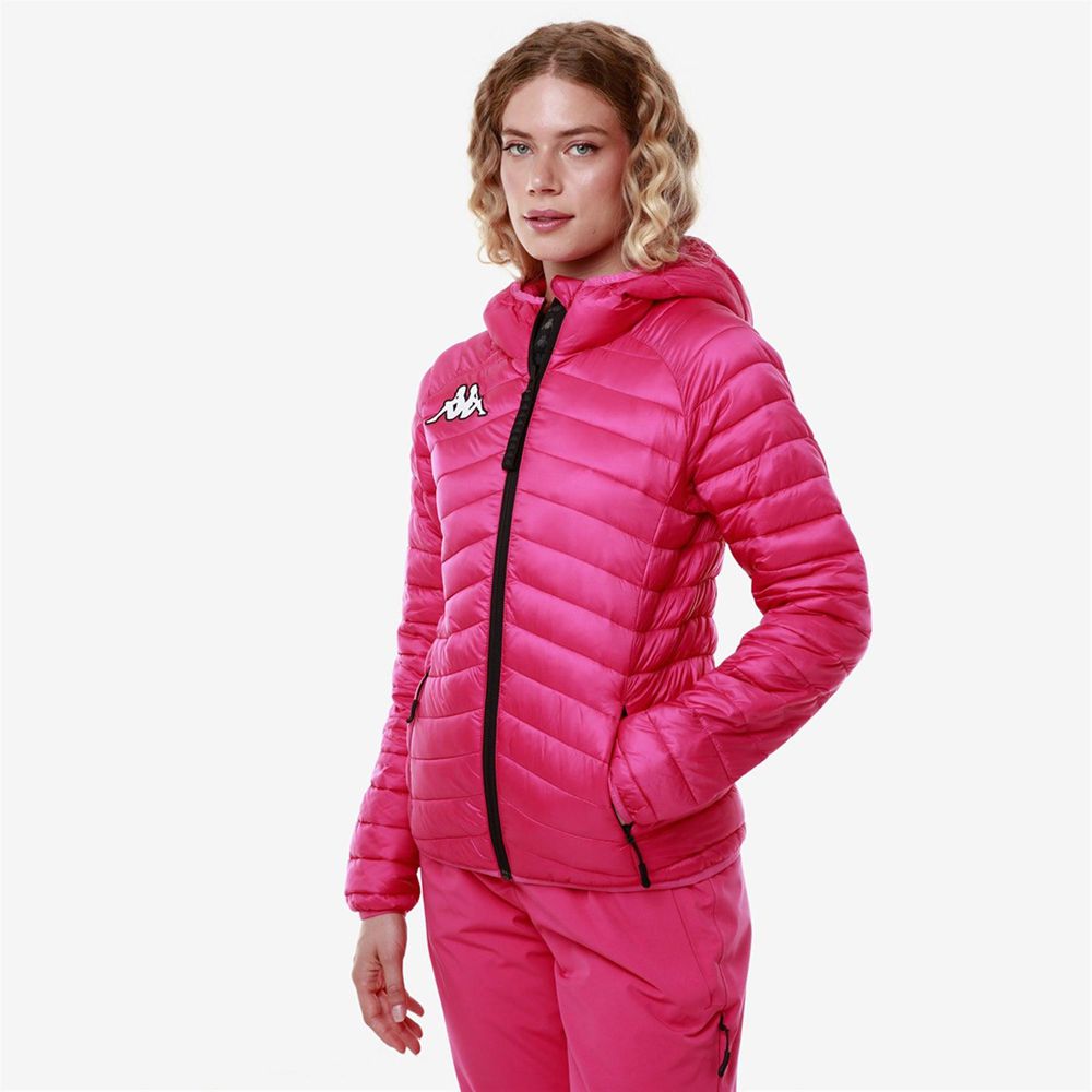 Women Kappa 6 Cento 663 Jacket Pink | RS7682415