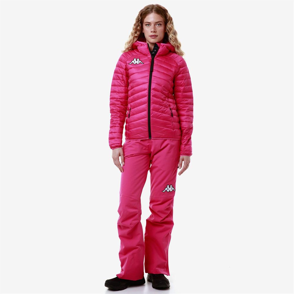 Women Kappa 6 Cento 663 Jacket Pink | RS7682415