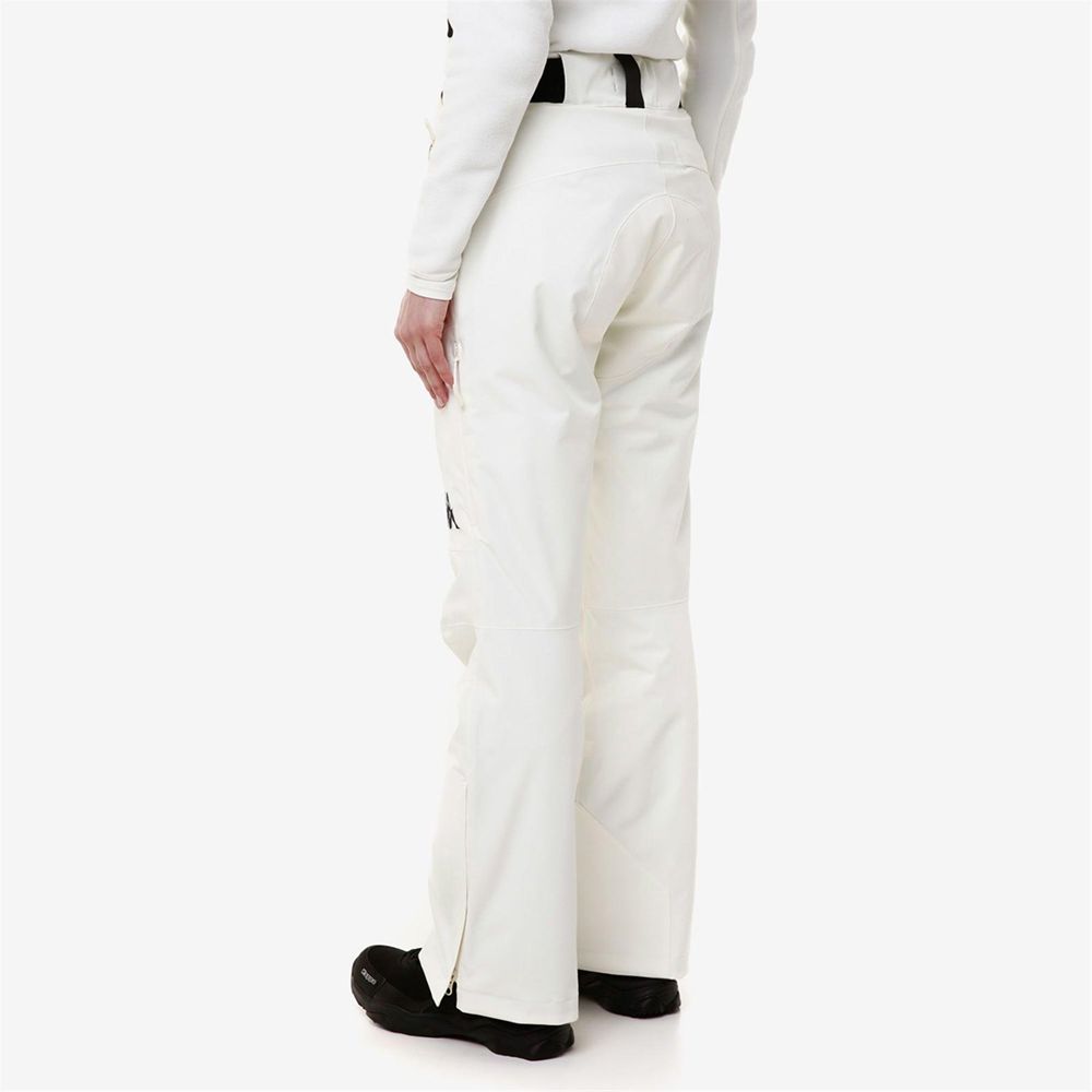 Women Kappa 6 Cento 665 Ita Pants White | AX3061847