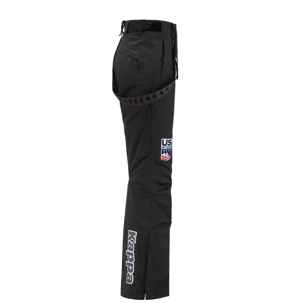 Women Kappa 6 Cento 665g Us Pants Black | JM3607485