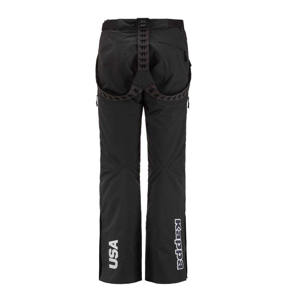 Women Kappa 6 Cento 665g Us Pants Black | JM3607485