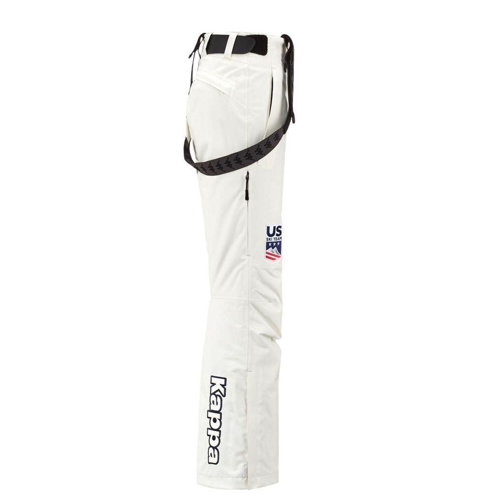 Women Kappa 6 Cento 665g Us Pants White | XZ8147032