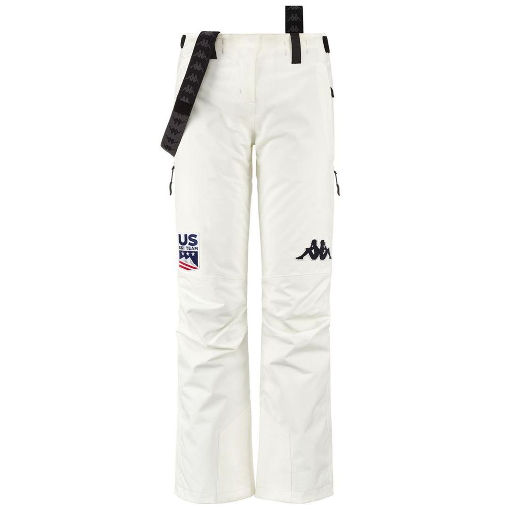 Women Kappa 6 Cento 665g Us Pants White | XZ8147032