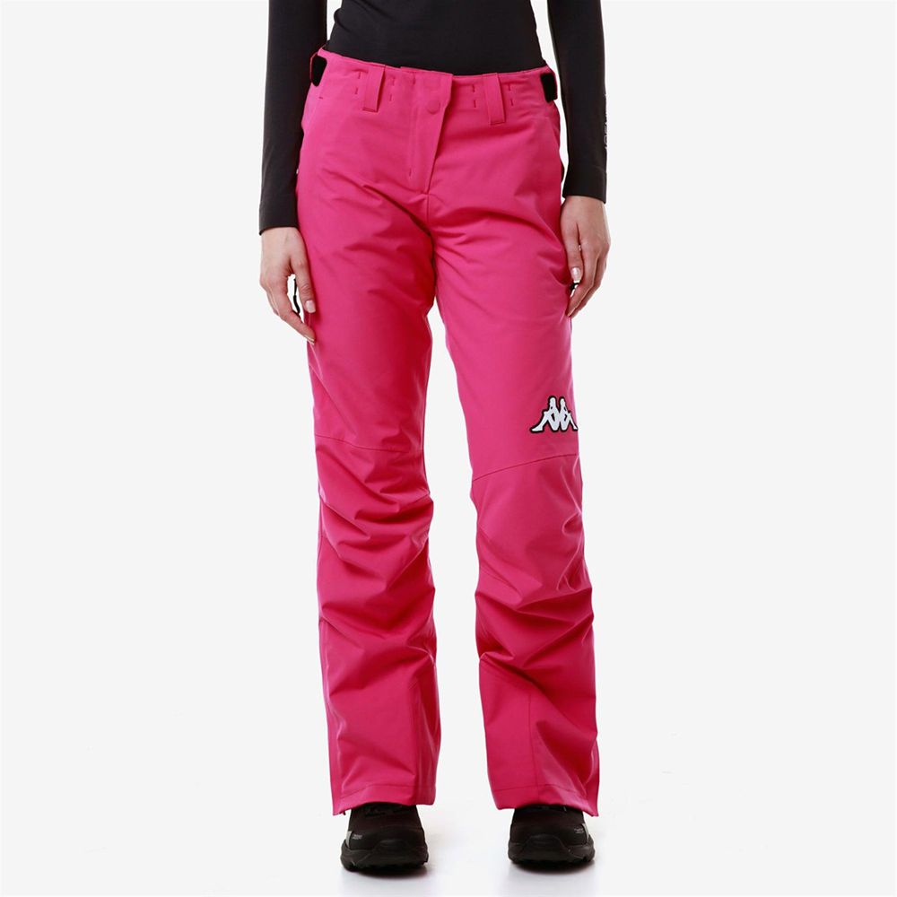 Women Kappa 6 Cento 665p Pants Pink | ID9472813