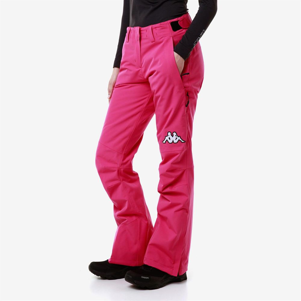 Women Kappa 6 Cento 665p Pants Pink | ID9472813