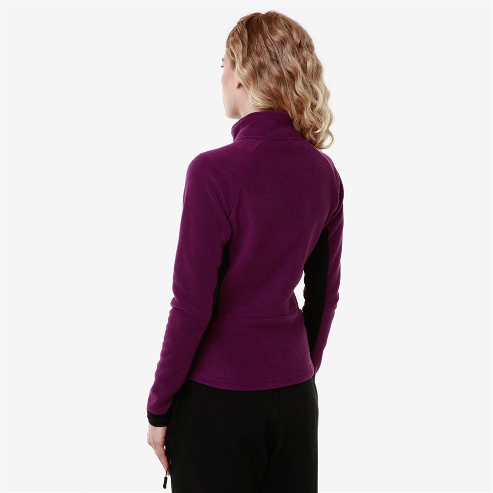 Women Kappa 6 Cento 687fz Jacket Purple | KH4962038