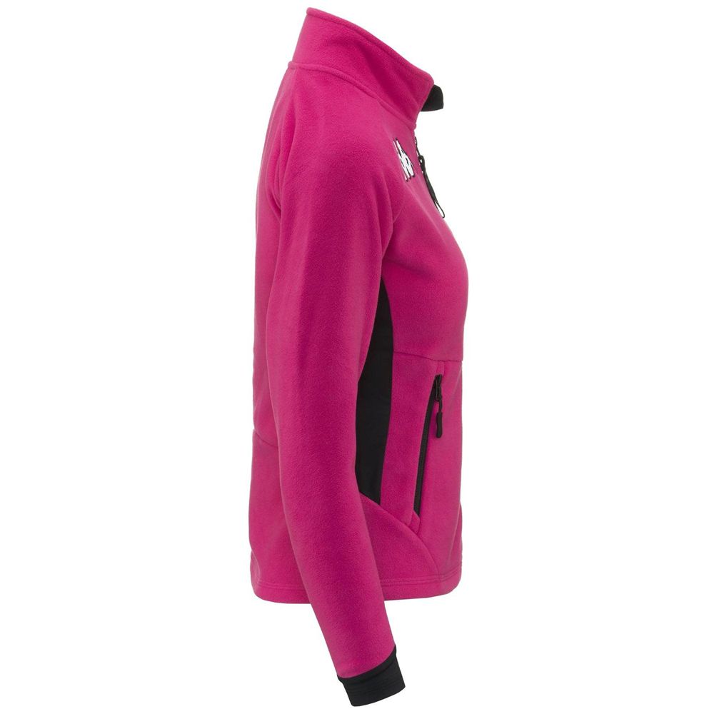 Women Kappa 6 Cento 688n Jacket Pink | EL5612083