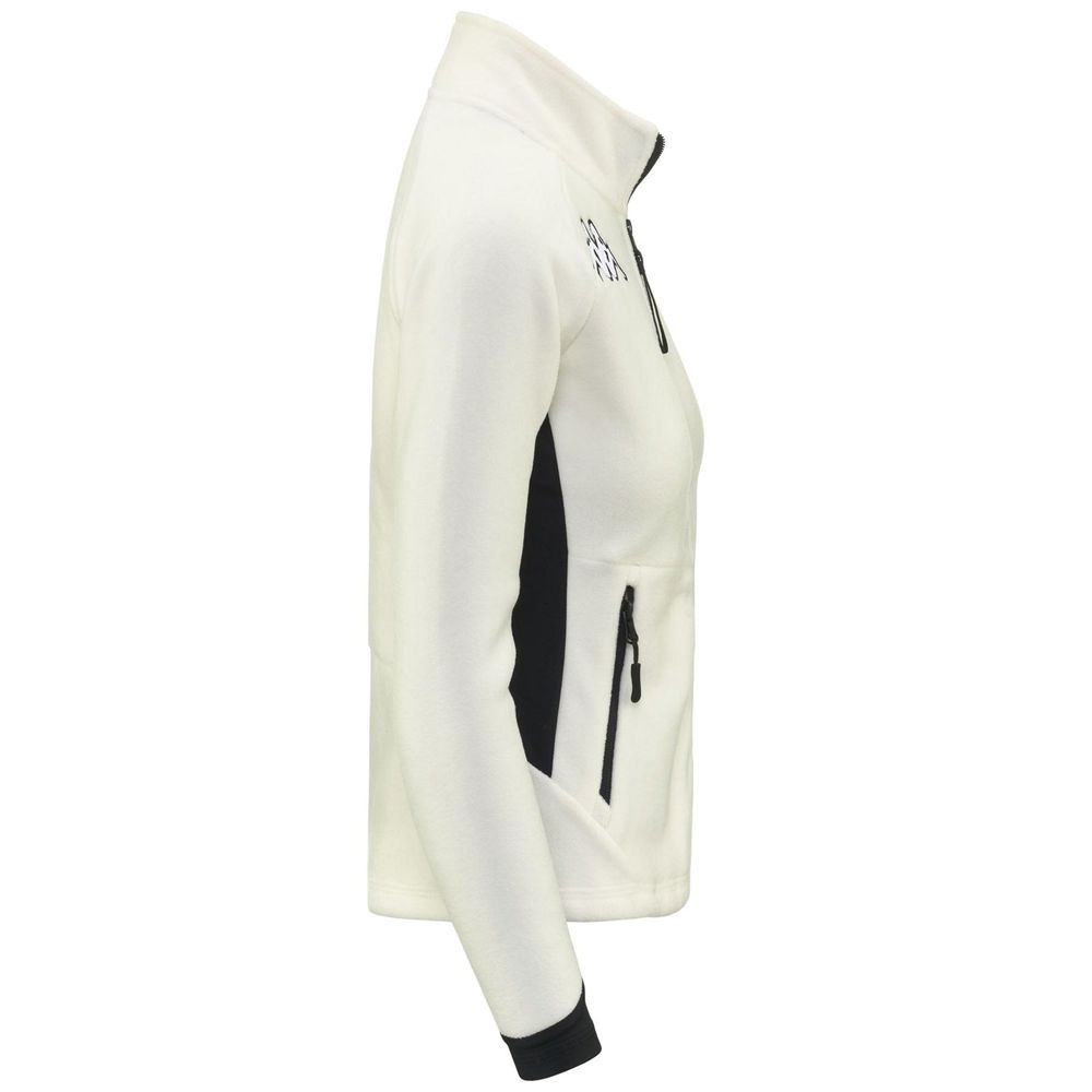 Women Kappa 6 Cento 688n Jacket White | JQ5079428