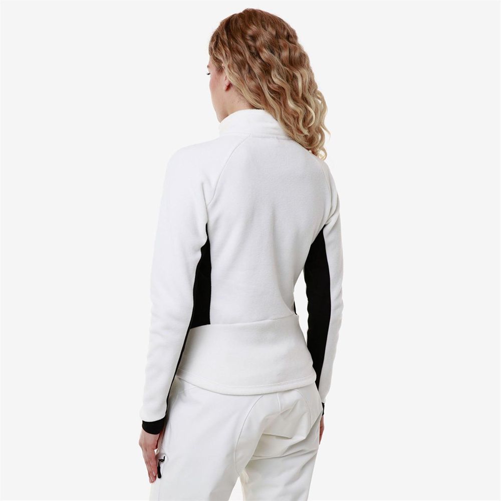 Women Kappa 6 Cento 688n Jacket White | JQ5079428