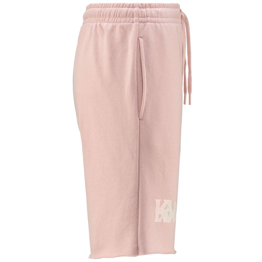 Women Kappa Authentic Pakys Shorts Pink | NV8409235