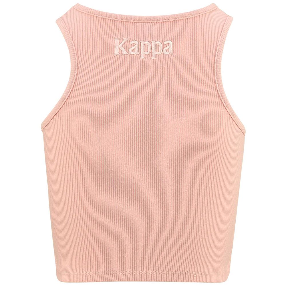 Women Kappa Authentic Platty T-Shirt Pink | YM8504967