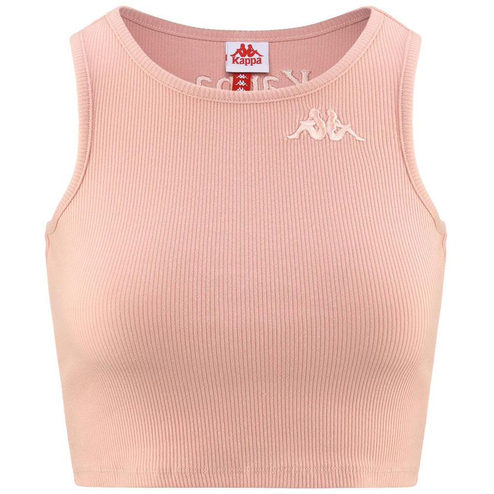 Women Kappa Authentic Platty T-Shirt Pink | YM8504967