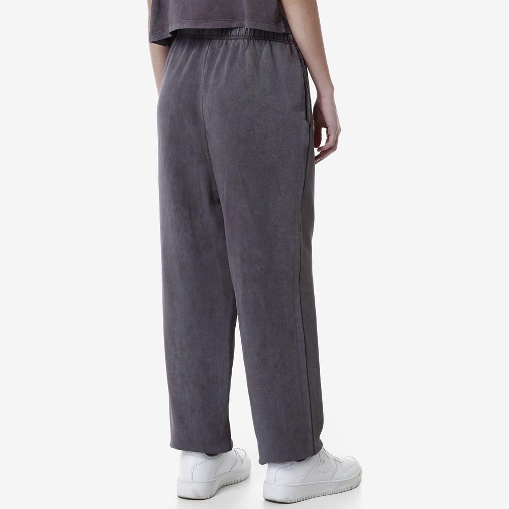 Women Kappa Authentic Premium Lice Pants Grey | PQ9126870