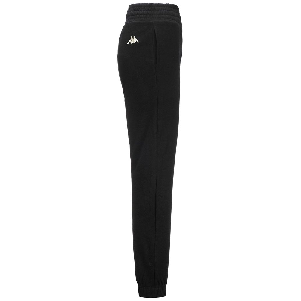 Women Kappa Authentic Veghy Pants Black | KS4651789