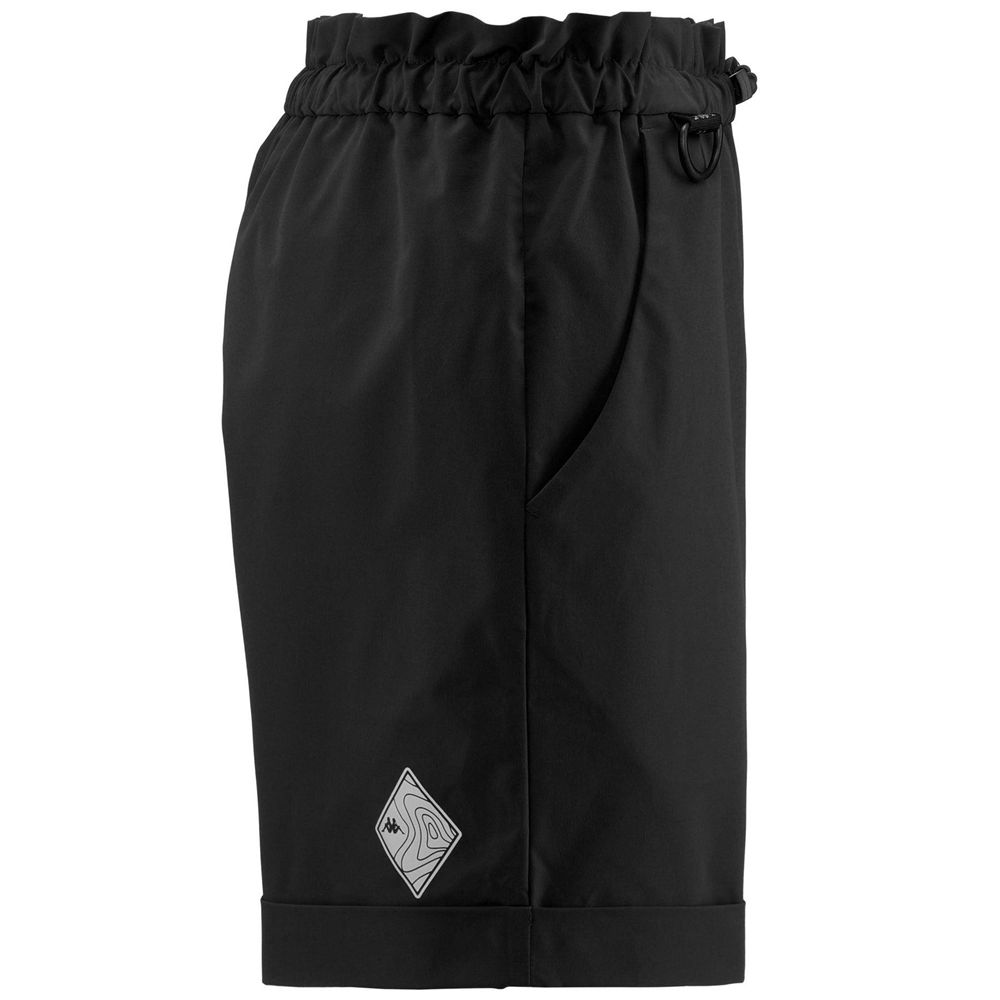 Women Kappa Bikkim Shorts Black | TW5907126