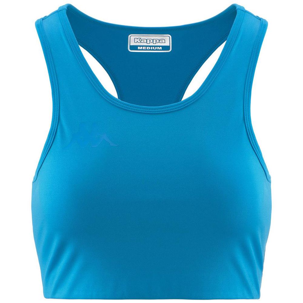 Women Kappa Ecir Jersey Blue | DO1594730