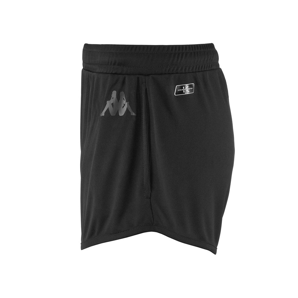 Women Kappa Elica Shorts Black | EU2098467