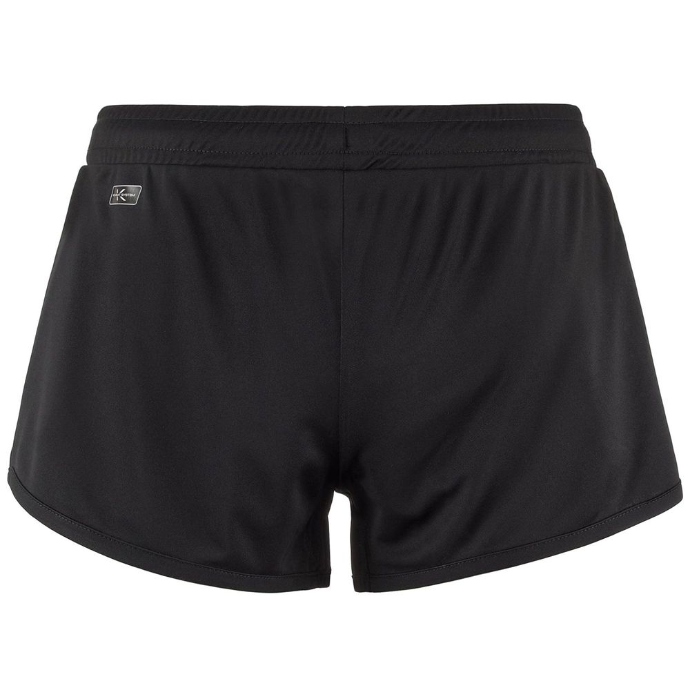 Women Kappa Elica Shorts Black | EU2098467