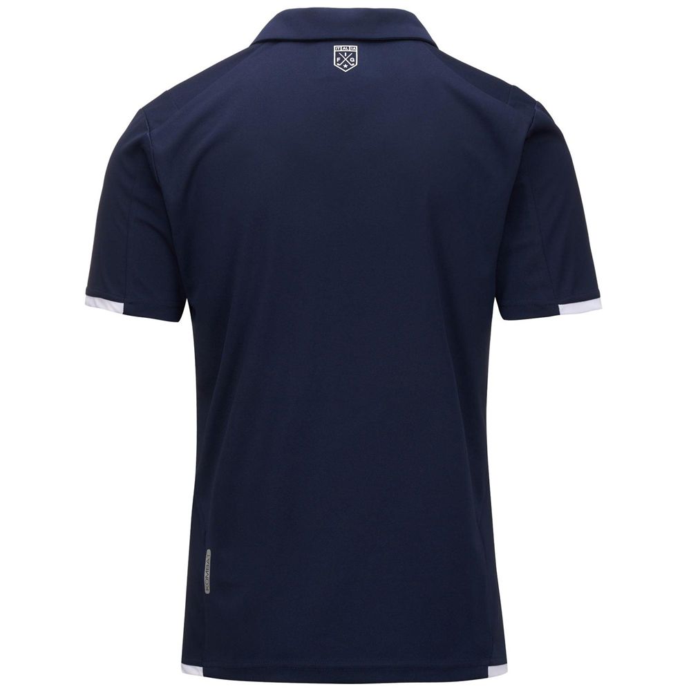 Women Kappa Kombat Abiacy Open Italia Jersey Navy | AF6201378