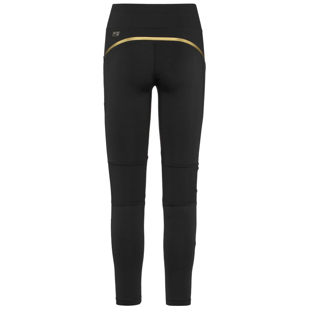 Women Kappa Kombat Deba Pants Black | BL8130592