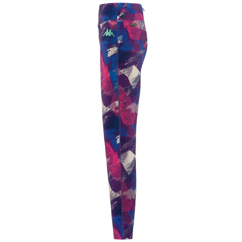 Women Kappa Kombat Elme Pants Blue | AD5129607