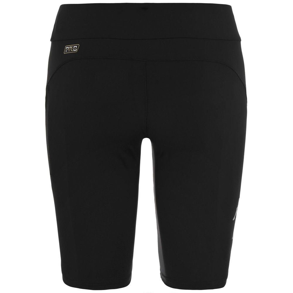 Women Kappa Kombat Emina Shorts Black | JD4672389