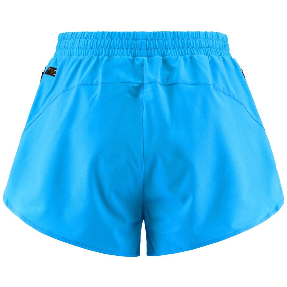 Women Kappa Kombat Erbof Shorts Blue | BE1958462