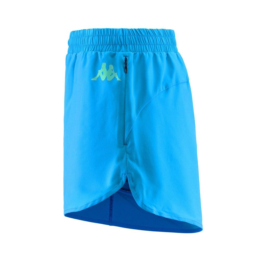 Women Kappa Kombat Erbof Shorts Blue | BE1958462