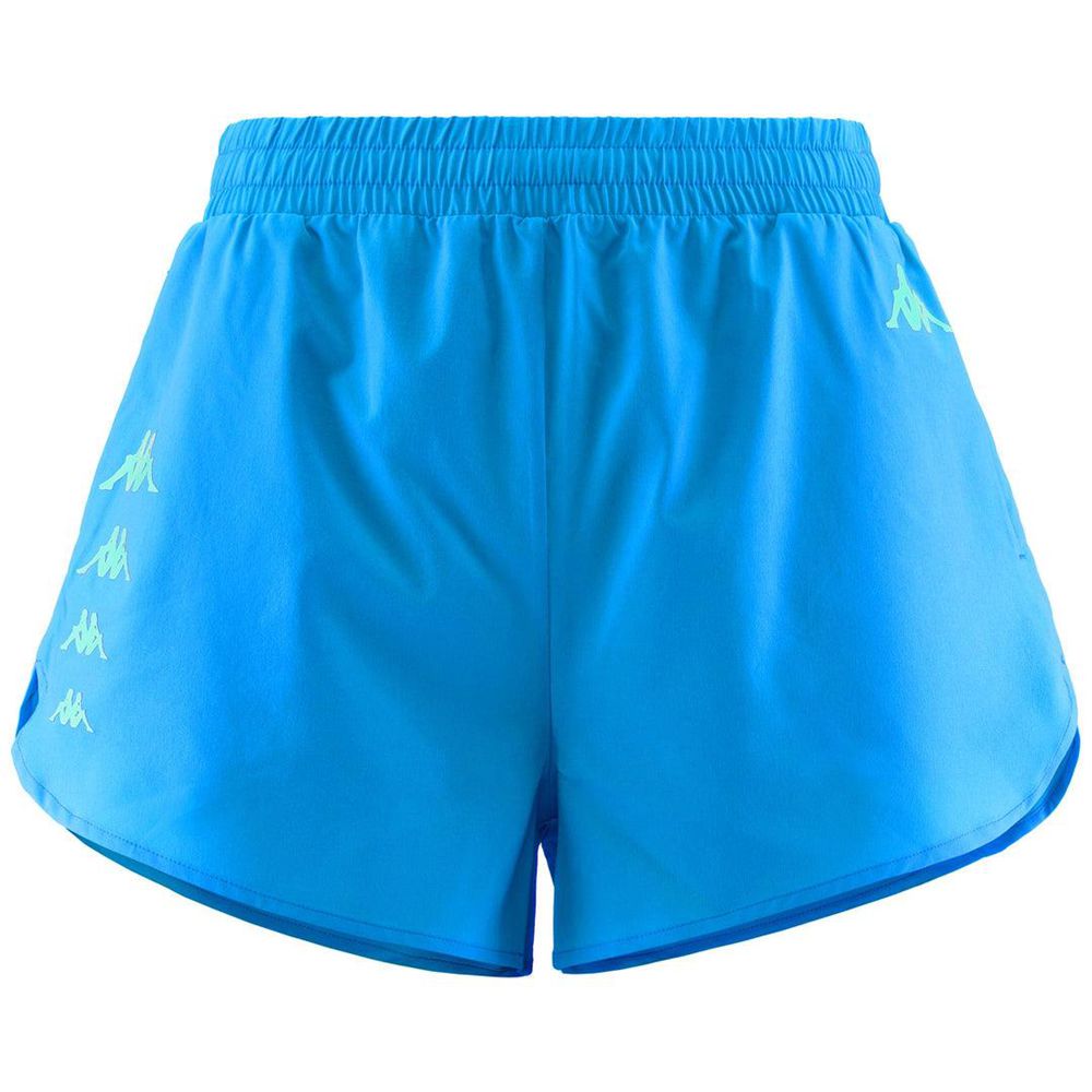 Women Kappa Kombat Erbof Shorts Blue | BE1958462