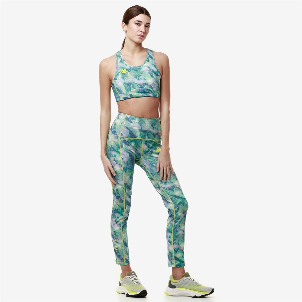 Women Kappa Kombat Fafe Jersey Green | MF5384167