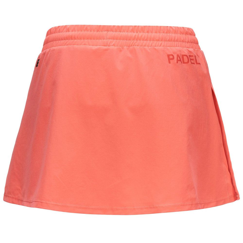 Women Kappa Kombat Padel Deva Skirts Red | SH7964852