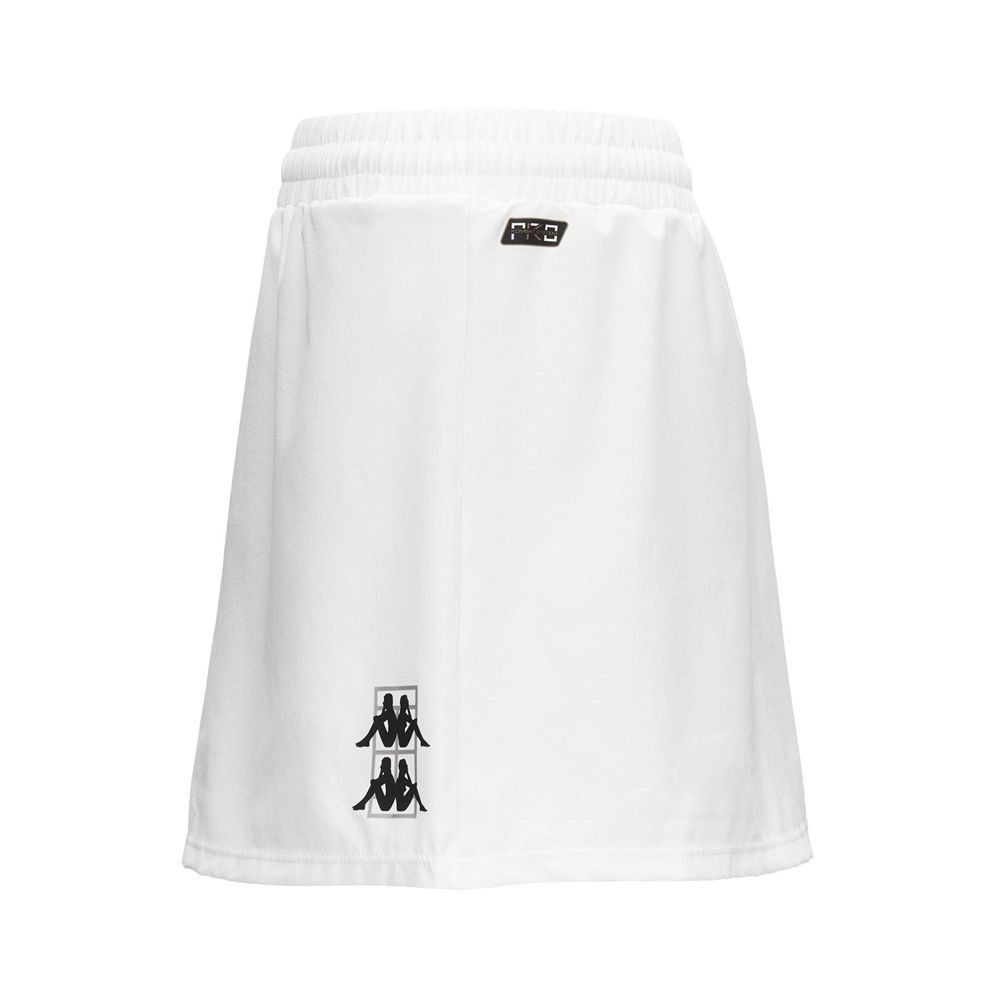 Women Kappa Kombat Padel Deva Skirts White | KH1530426