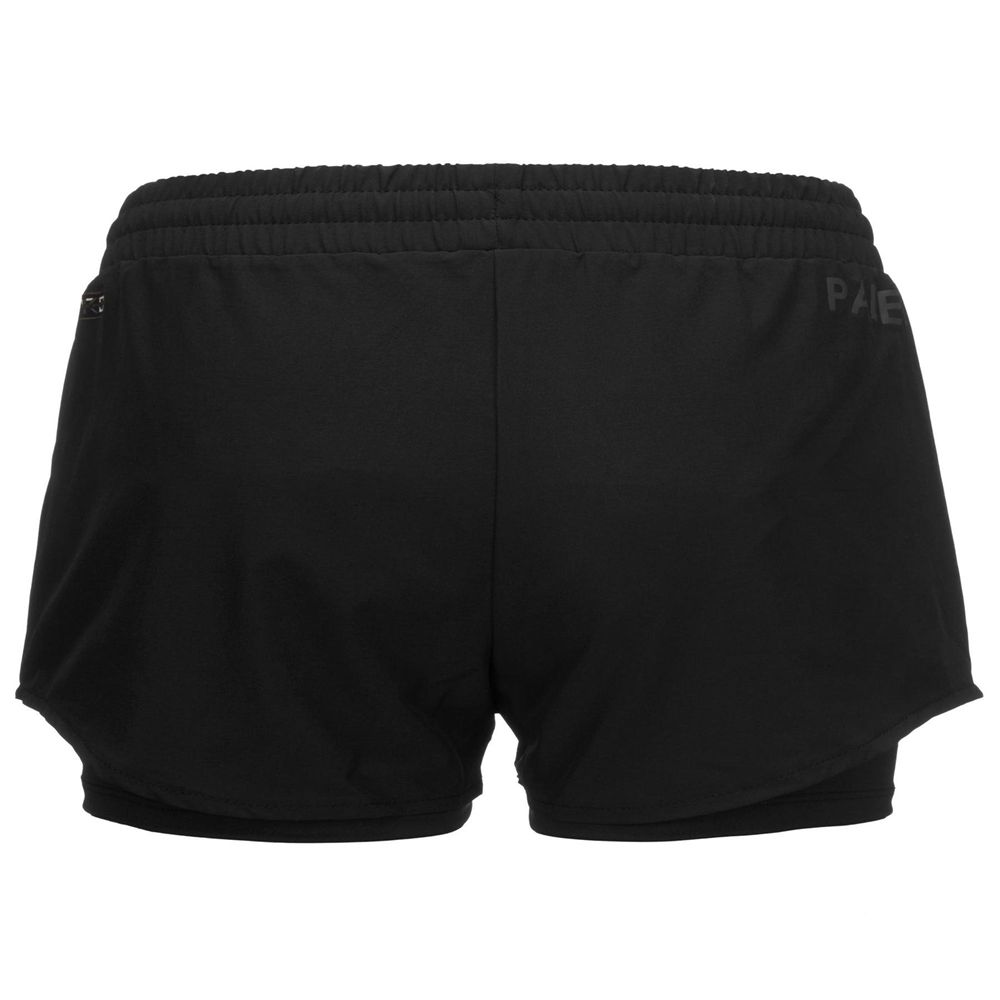 Women Kappa Kombat Padel Ener Shorts Black | GR1468957