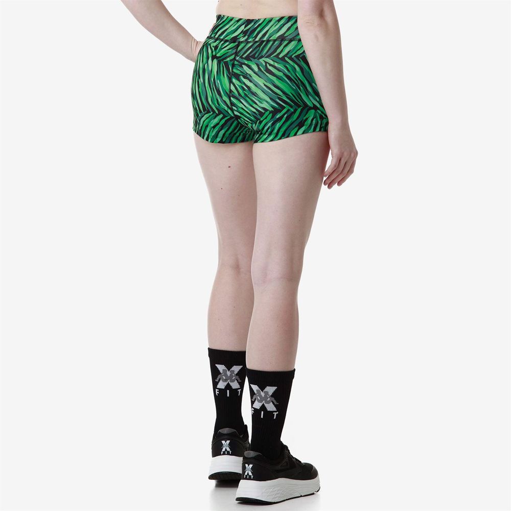 Women Kappa Kombat Wkt Efrivola Shorts Green | RQ7096421