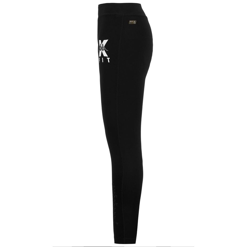 Women Kappa Kombat Wkt Equila Pants Black | UG7139208