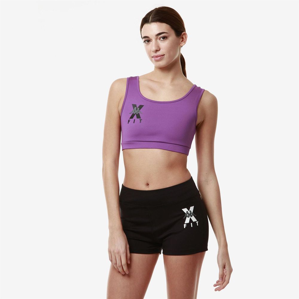 Women Kappa Kombat Wkt Etilea Jersey Purple | HW7092863